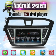 Multimédia pour voiture pour Hyundai I20 Android GPS DVD Player